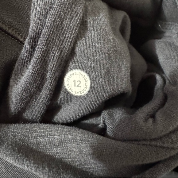 lululemon athletica activewear, active leisure Black Track Pants size 12 - Picture 5 of 9